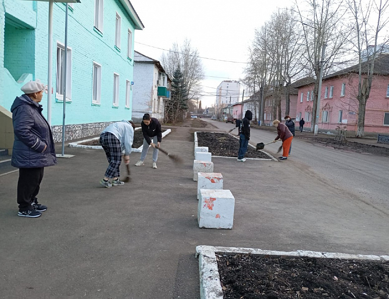 Субботник в общежитие