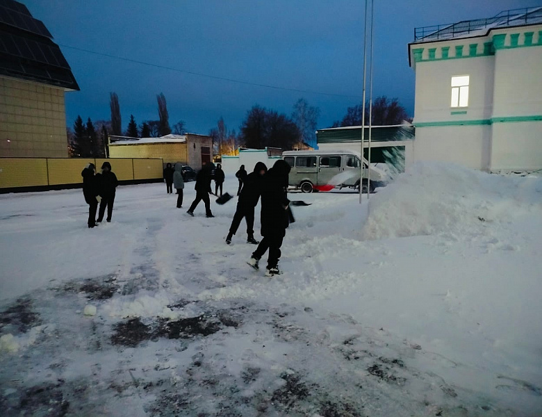 ЗИМНЯЯ ДРУЖНАЯ РАБОТА!