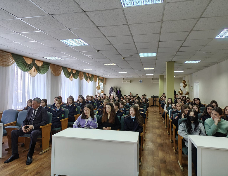 Встреча студентов с Председателем объединения профсоюзов г. Стерлитамак