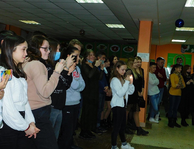 Новоодний вечер для студентов