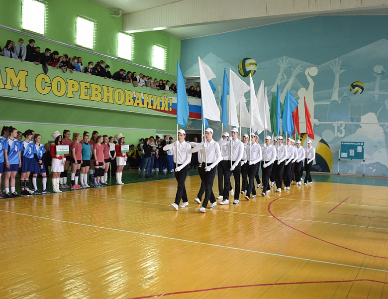 Финальные соревнования по волейболу (девушки) с 04 по 08 апреля 2022 года