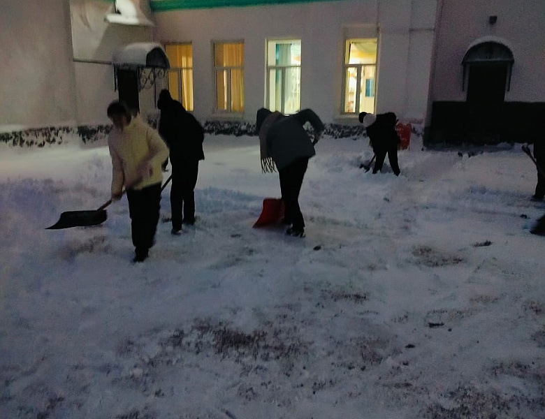 ЗИМНЯЯ ДРУЖНАЯ РАБОТА!