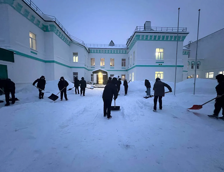 «СНЕЖНЫЙ ДЕСАНТ СКФКУиС» В ДЕЛЕ