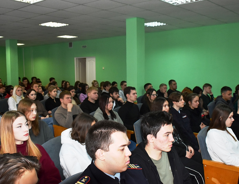Встреча обучающихся с представителями Пограничного управления