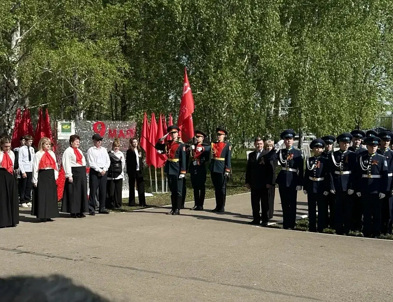 Гордость и память: наши мальчишки на Параде в Наумовке!