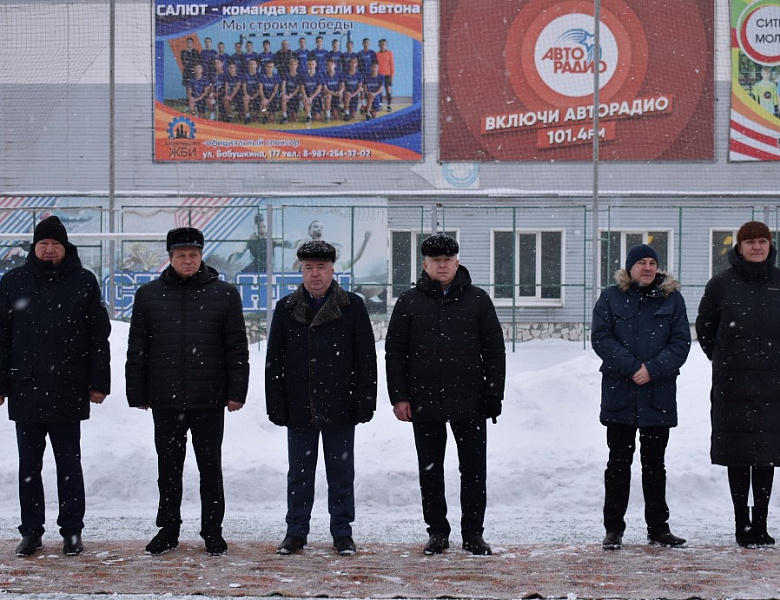 Республиканский турнир по футболу на снегу