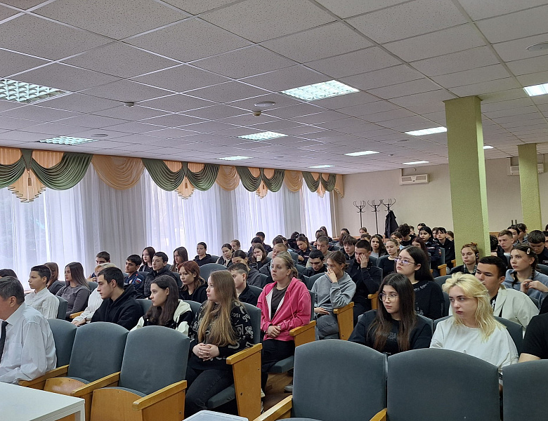  Встреча студентов с председателем ветеранов города Стерлитамак