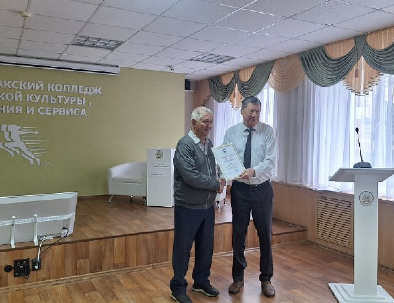  Встреча студентов с председателем ветеранов города Стерлитамак