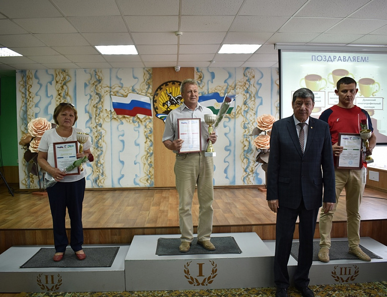 Торжественное чествование победителей и призёров Комплексной Спартакиады