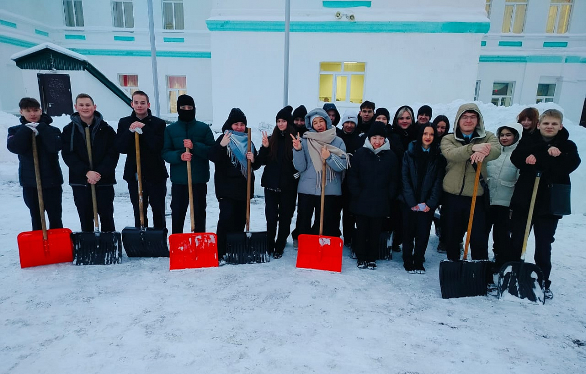 ЗИМНЯЯ ДРУЖНАЯ РАБОТА!