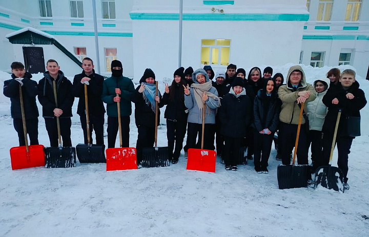 ЗИМНЯЯ ДРУЖНАЯ РАБОТА!
