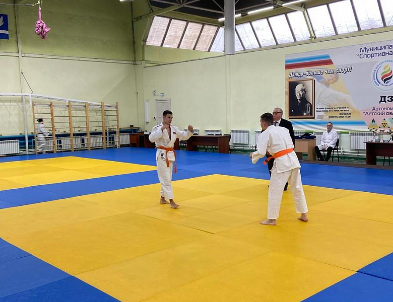 Финальные соревнования по борьбе дзюдо