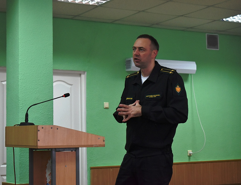 Встреча обучающихся с представителями Пограничного управления