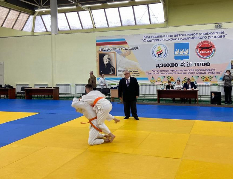 Финальные соревнования по борьбе дзюдо