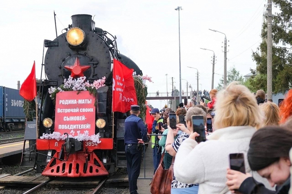 ПАРОВОЗ ПОБЕДЫ В СТЕРЛИТАМАКЕ