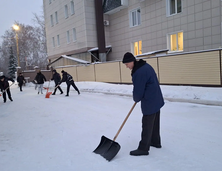 «СНЕЖНЫЙ ДЕСАНТ СКФКУиС» В ДЕЙСТВИИ!