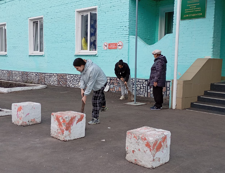 Субботник в общежитие