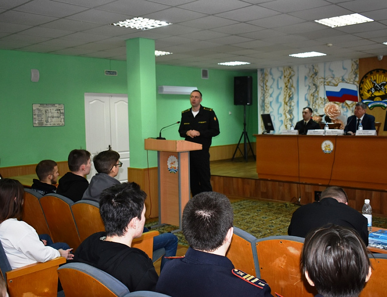 Встреча обучающихся с представителями Пограничного управления