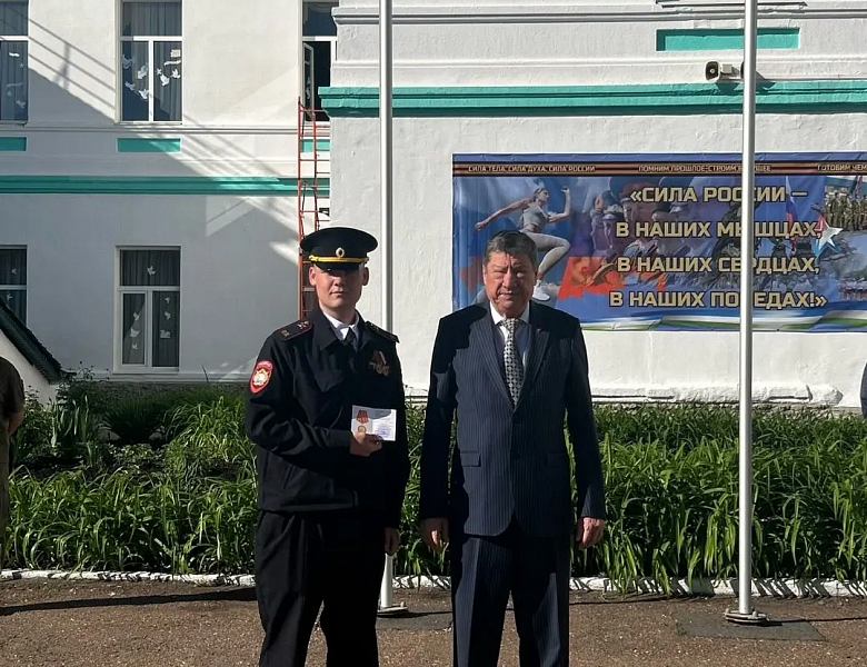 Наследники Победы: торжественная линейка в СКФКУиС