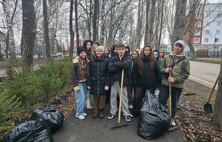 «Т-23» СКФКУиС: Чистый парк – наша забота! Участие в Парке Кирова в рамках конкурса «Движения Первых»