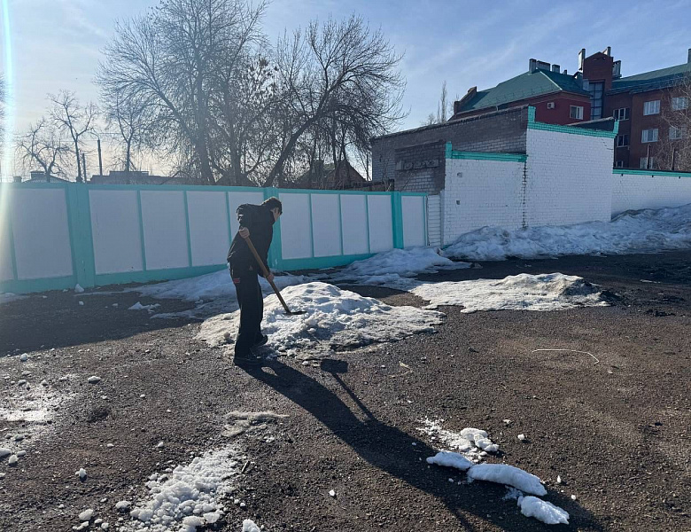Субботник группы 17 А